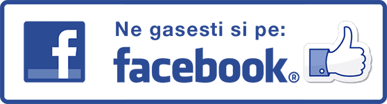 Ne gasesti si pe Facebook
